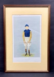 William Griggs Print by SPY mount and framed original Vanity Fair jockey 1906 - Picture 1 of 4