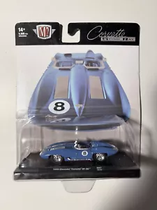 NIP Limited M2 Machines 1959 Chevrolet Corvette XP-86 Auto Drivers R97 1:64 Blue - Picture 1 of 5