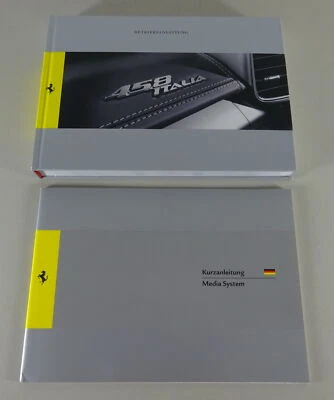 Istruzioni D'Uso / Manuale Ferrari 458 Italia Coupé V8 Stand 02/2010 - Immagine 1 di 4