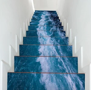 3D Fantasie H131 Stair Risers Dekoration Fototapete Vinyl Aufkleber Tapete E - Picture 1 of 6