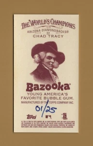 Flagship 2006 Topps Allen & Ginter Mini Bazooka #22 Chad Tracy 1/25 - Picture 1 of 2