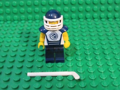 Minifigura coleccionable serie LEGO minifigura jugador de hockey HP16 Foto 1 de 3