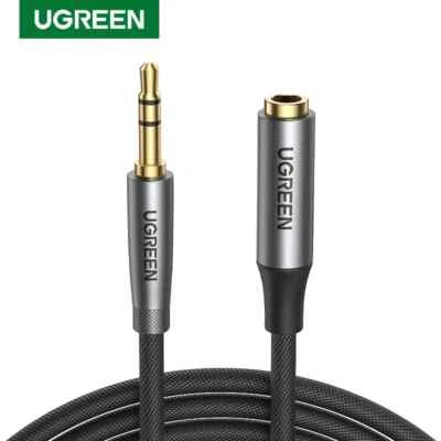 Ugreen 3.5mm Stereo Jack Audio Extension Cable Male to Female 0.5m - 3m - Image 1 of 4