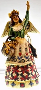 Jim Shore ANGEL w/ STARS in BASKET 105806 NIB - Picture 1 of 2