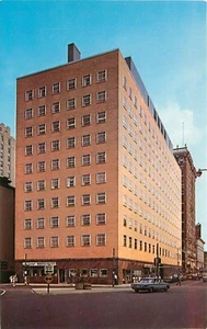 Postal de coches antiguos Howard Building Providence Rhode Island RI - Imagen 1 de 2
