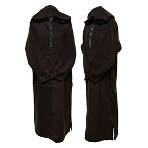 Marokkanische Winter Wollmischung Kapuze Langarm Thobe Djellaba - Bild 1 von 5