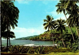 Postkarte Philippinen Landschaft Kokospalmen Küste Hügel 6x4 - Bild 1 von 2