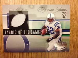 EDGERRIN JAMES - 2006 Hoja Certificada Materiales - Tela del Juego - 100/100 - Imagen 1 de 1