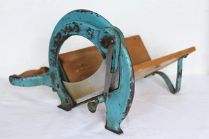 DEKORATIVER ALTER BROTSCHNEIDER VON RAADVAD, DÄNEMARK, BROTMASCHINE #11963 - Bild 1 von 4