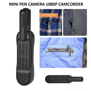 Pocket Clip WiFi Camera AV Video Recorder IP Cam 1080P HD DVR Loop Recorder USA - Picture 1 of 8