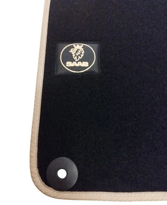 Alfombrillas coche Saab 9.3 2003-2014 alta calidad y a medida Foto 1 de 3