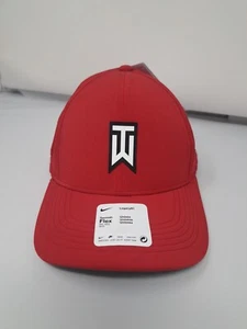 Nike TW Tiger Woods Collections Legacy 91 Golf Cap Red New DH1344 687 - SIZE M/L - Picture 1 of 9