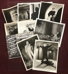 GHOST OF FRANKENSTEIN PHOTOS (10) 1942 R60-90S BELA LUGOSI LON CHANEY - Bild 1 von 12