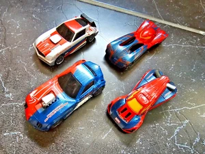 SPIDERMAN CAR MAJORETTE DIECAST CARS x4 - Picture 1 of 4