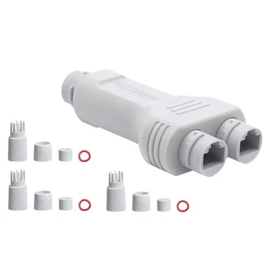 1 to 2 POE Repeater Ip66 Waterproof 100mbps Extend 100M Transmission Distance - Image 1 of 4