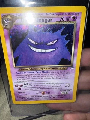 Dark Gengar 6/105 Neo Destiny Holo Pokemon TCG Card USA - Image 1 of 2