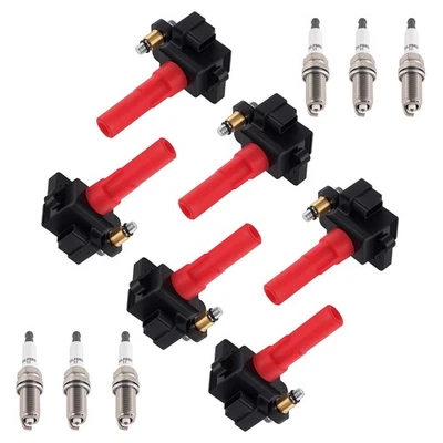 6x Ignition Coil + Spark Plug Set for Subaru B9 Tribeca Outback 3.0L 06-07 UF287 - Изображение 1 из 4