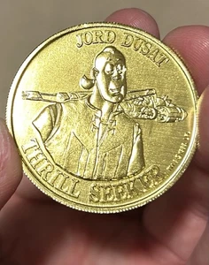 Star Wars: Droids Jord Dusat Thrill Seeker Gold Coin Kenner 1985 - Bild 1 von 2