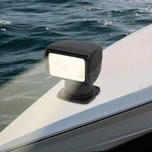 Boat Spotlight with Remote Control, Yacht Searchlight, 12V 100W Searchlight - Picture 1 of 17