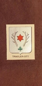 Stemma Traxler - Ott Cromolitografia del 1880 Annuario della nobiltà - Picture 1 of 1