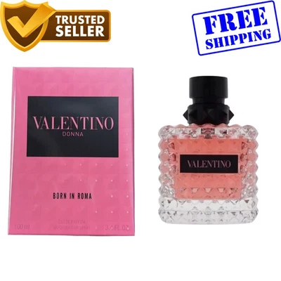Perfume Valentino Donna Born In Roma 3,4 OZ Spray EDP para Mujer Nuevo en Caja Sellada Foto 1 de 4