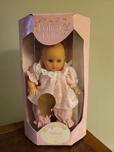 Bambola vintage Zapf Creations Melissa nuova con scatola Balica Sleepy Eyes 1991 Tiger Toys - Foto 1 di 9