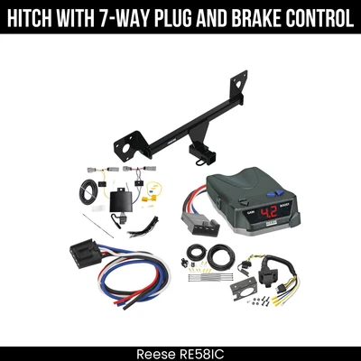 Paquete de remolque enganche + control de freno para Chevrolet Trailblazer 21-25 sin luces traseras LED Foto 1 de 4