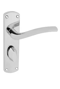 10 X Serozetta Lever Bathroom Furniture Polished Chrome Carlisle Brass SZC043CP - Picture 1 of 9
