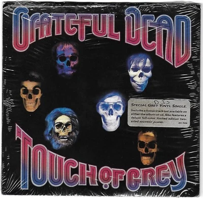 GRATEFUL DEAD (Touch Of Grey) Arista 1-9606 (on GREY VINYL) + VG++ Picture Sleev Foto 1 de 4