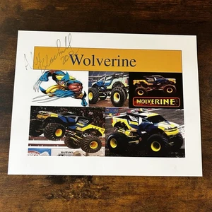 Signiertes Alex Blackwell - Wolverine - Monster Truck 2012 Autogramm 8x10 - Bild 1 von 2