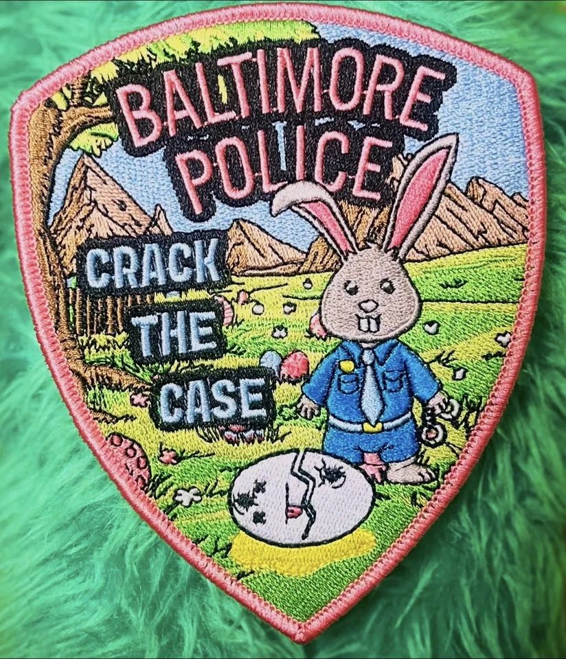 Нашивка полиции города Балтимор Пасха 2025 - Изображение 1 из 1