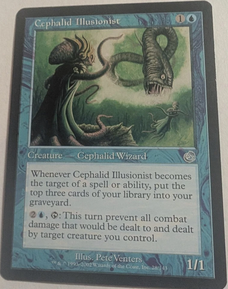 Cephalid Illusionist Torment Regular Lightly Played Magic The Gathering - Image 1 of 1