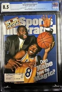 CGC 8.5 4/27/98 Kobe Bryant First Cover Of Sports Illustrated - Picture 1 of 2