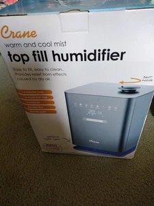 Crane RB-6913 Warm & Cool Mist 1.2 Gallon Humidifier with UV Ionizing Light - Picture 1 of 8