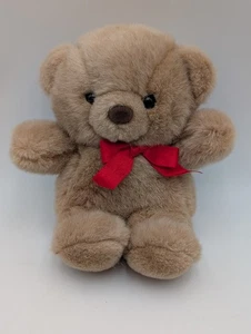Toys R Us Brown Bear Plush 8 Inch 1992 Stuffed Animal Toy - Picture 1 of 7