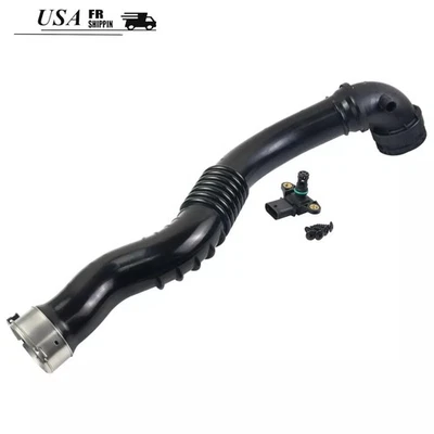 Intercooler de manguera de admisión con sensor para BMW 320i sedán xDrive sedán 2013-2018 Foto 1 de 4