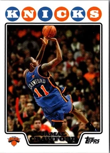 2008 Topps Jamal Crawford #101 New York Knicks Basketball Card - Picture 1 of 2