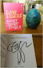 SIGNED Short Short Stories ~ Dave Eggers 1st/1st +proof