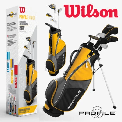 Wilson Profile JGI Junior Set Confezione Mazze da Golf (8-11 Anni) - NUOVO! 2024 - Immagine 1 di 4