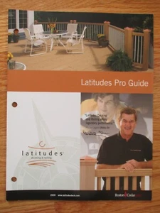 BOBBY ORR Promotional Latitudes ProGuide DECKING & RAILING Catalog BOSTON BRUINS - Picture 1 of 1