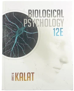 Biological Psychology 12E by James W. Kalat - Hardcover Book / HC Book - Foto 1 di 4