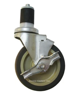 4PIMSDSET Swivel Caster Brake Set of 4 for Imperial Single Deck Convection Oven - Picture 1 of 1