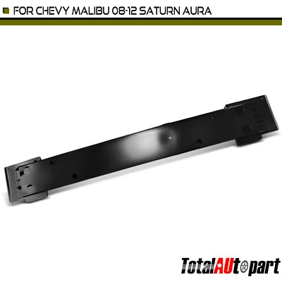 Barra de impacto de refuerzo de parachoques para Chevy Malibu 08-12 Saturn Aura delantera de acero Foto 1 de 4