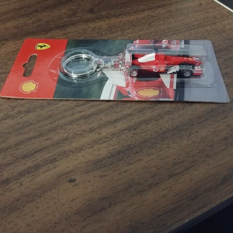 FERRARI DIECAST 2004 F1 FORMULA 1 CHAMPIONS PROMO KEYCHAIN Michael Schumacher Cover
