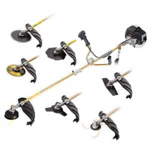 NNEMB 65CC Brushcutter Whipper Snipper Trimmer Brush Cutter Multi Pole Tool - Picture 1 of 7