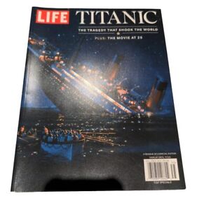 Life Magazine 2023 Titanic the Tragedy that Shook the World + Movie At 25 NEW