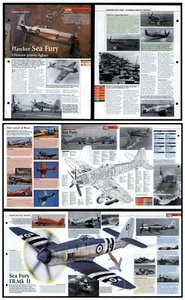 Hawker Sea Fury #145 - Military - World Aircraft Information 2 Pages - Picture 1 of 1