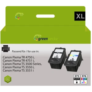 Patronen ersetzen Canon PG-575XL CL-576XL Pixma TR 4750 4751 i TS 3550 3551 i - Afbeelding 1 van 4