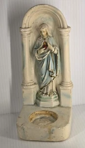Herz Herz Herz Jungfrau Maria Statue PSCI Penna Statue Antik Grotte - Bild 1 von 14