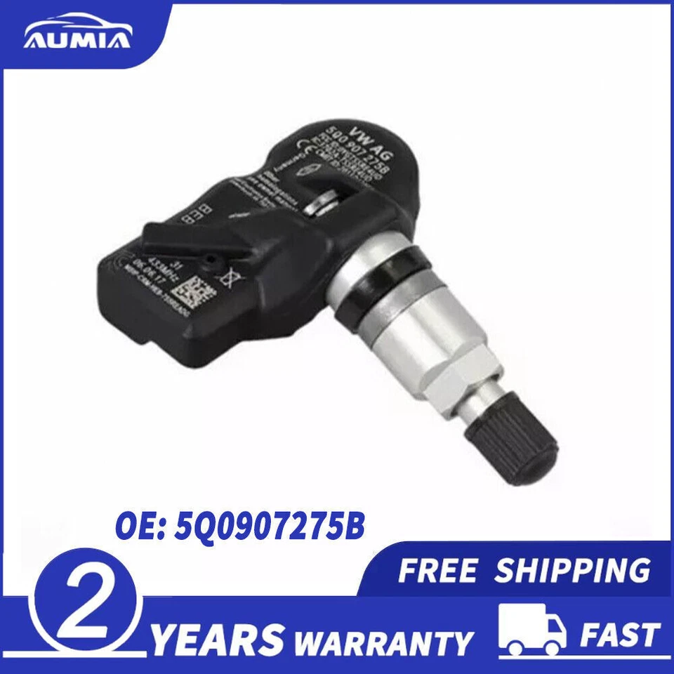 5Q0907275B 433MHZ TIRE PRESSURE SENSOR TPMS For AUDI SKODA PORSCHE VOLKSWAGEN - Изображение 1 из 4